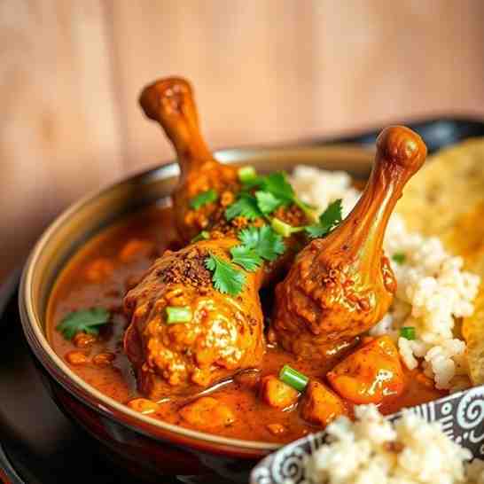 Guadeloupe Poulet Colombo - Caribbean Curry